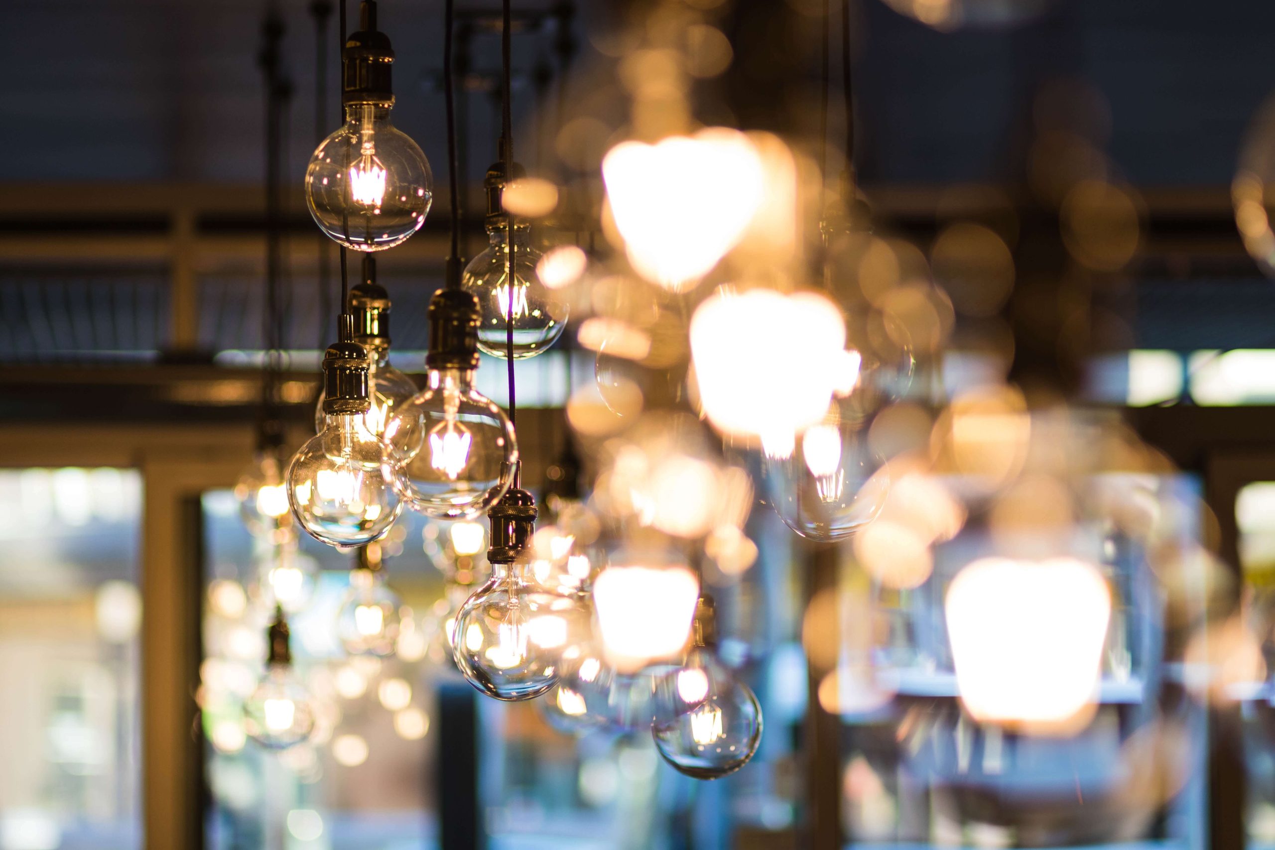 Lights at a bar hang from the ceiling. Discover the many hidden gems in Pasadena, CA and use date nights to build on strategies learned in Couples Therapy in Pasadena, CA.